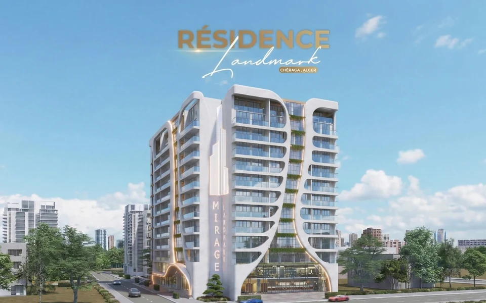 Vue architecturale de la résidence Landmark